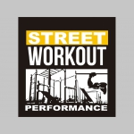 Street Workout Performance pánske tričko (nie mikina!!) s dlhými rukávmi vo farbe " metro " čiernobiely maskáč gramáž 160 g/m2 materiál 100%bavlna